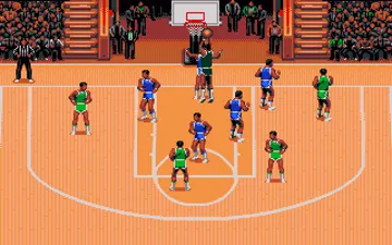 TV Sports Basketball_Disk1 screen shot game playing